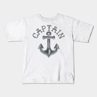 Captain. Anchor Kids T-Shirt